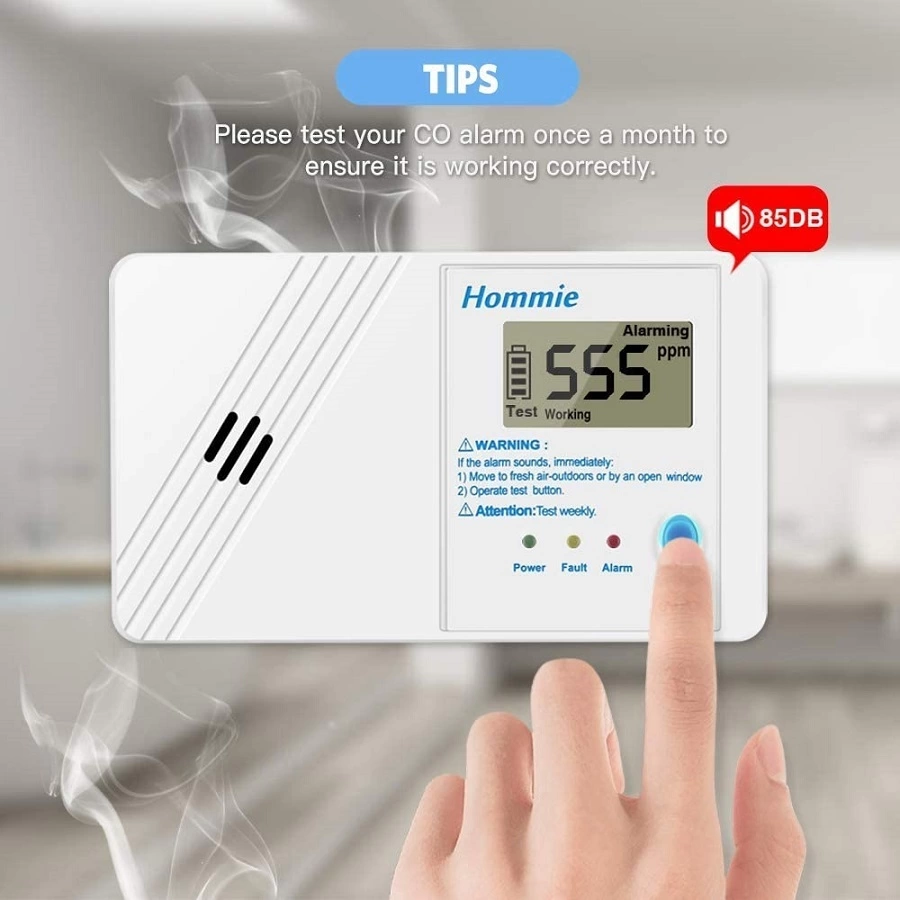 Detector Medidor CO2 Hommie Detector Medidor CO2 Hommie