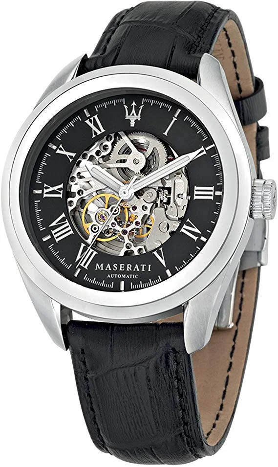 MASERATI RELOJ ANALóGICO AUTOMáTICO PARA HOMBRE CON CORREA DE CUERO  R8871612001