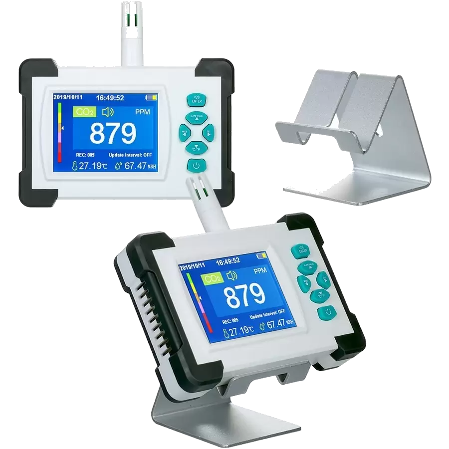 Medidor de Co2 - Detector de Dióxido de Carbono Medidor de Co2 - Detector de Dióxido de Carbono